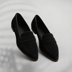Women's Orthopedic Pointed Toe Loafers - Slip On Soft Sole Casual Shoes
