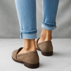 Women's Orthopedic Pointed Toe Loafers - Slip On Soft Sole Casual Shoes