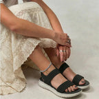Essence Women’s Sandals – Breathable Stretch-Knit Comfort