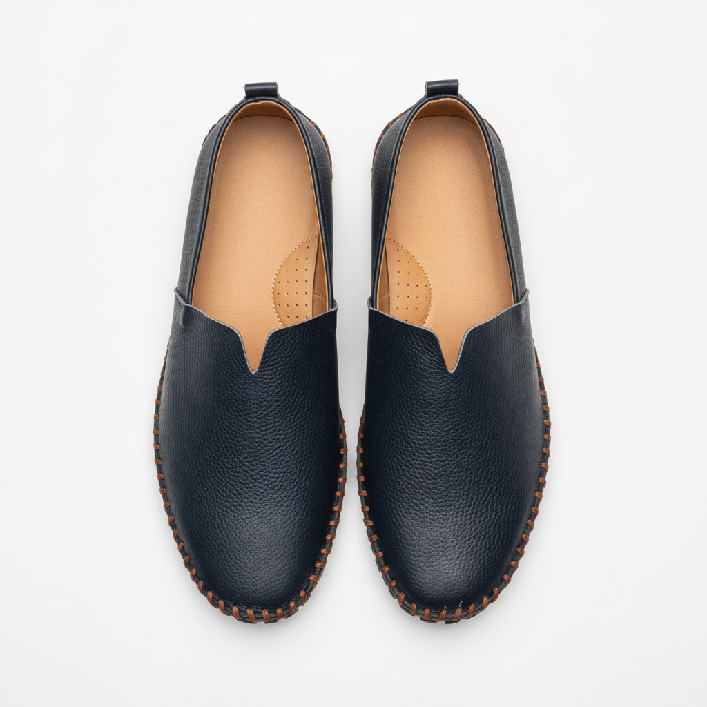 James | Comfortable Faux Leather Loafers for Men