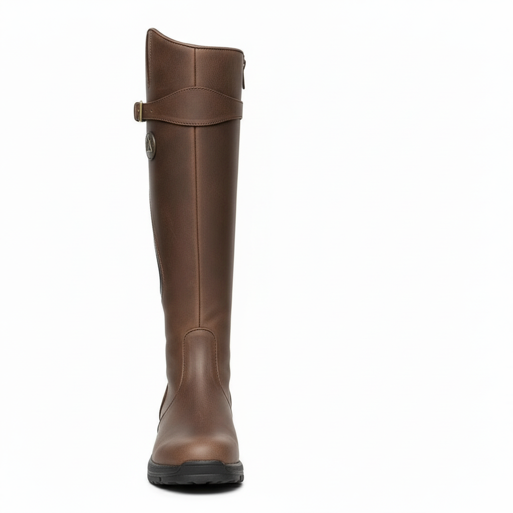 Waterproof Leather Winter Riding Boots for Women Montford & Co
