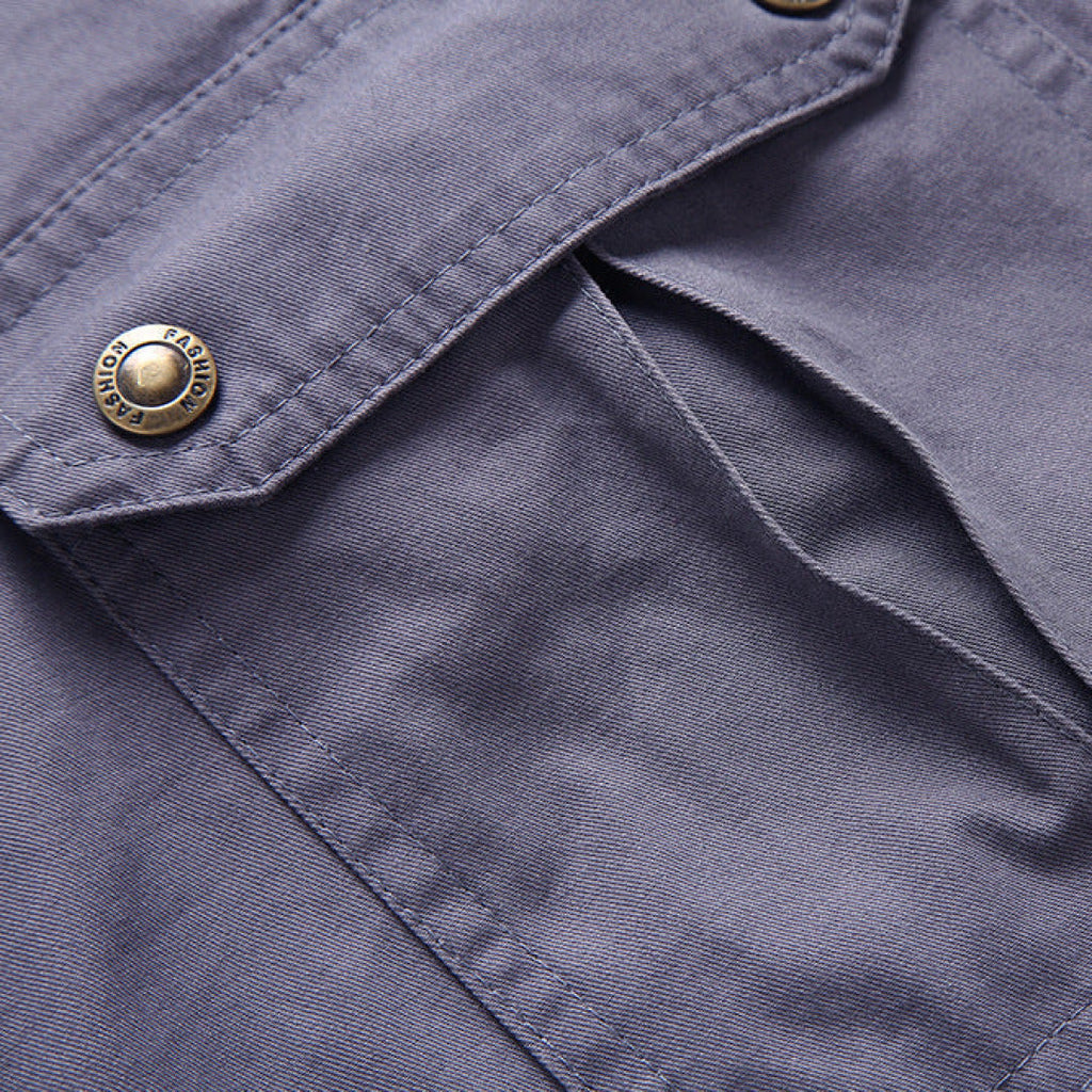 Men's Cargo Shorts – Multi-Pocket Casual Design