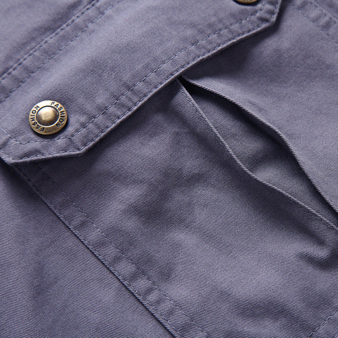 Men's Cargo Shorts – Multi-Pocket Casual Design