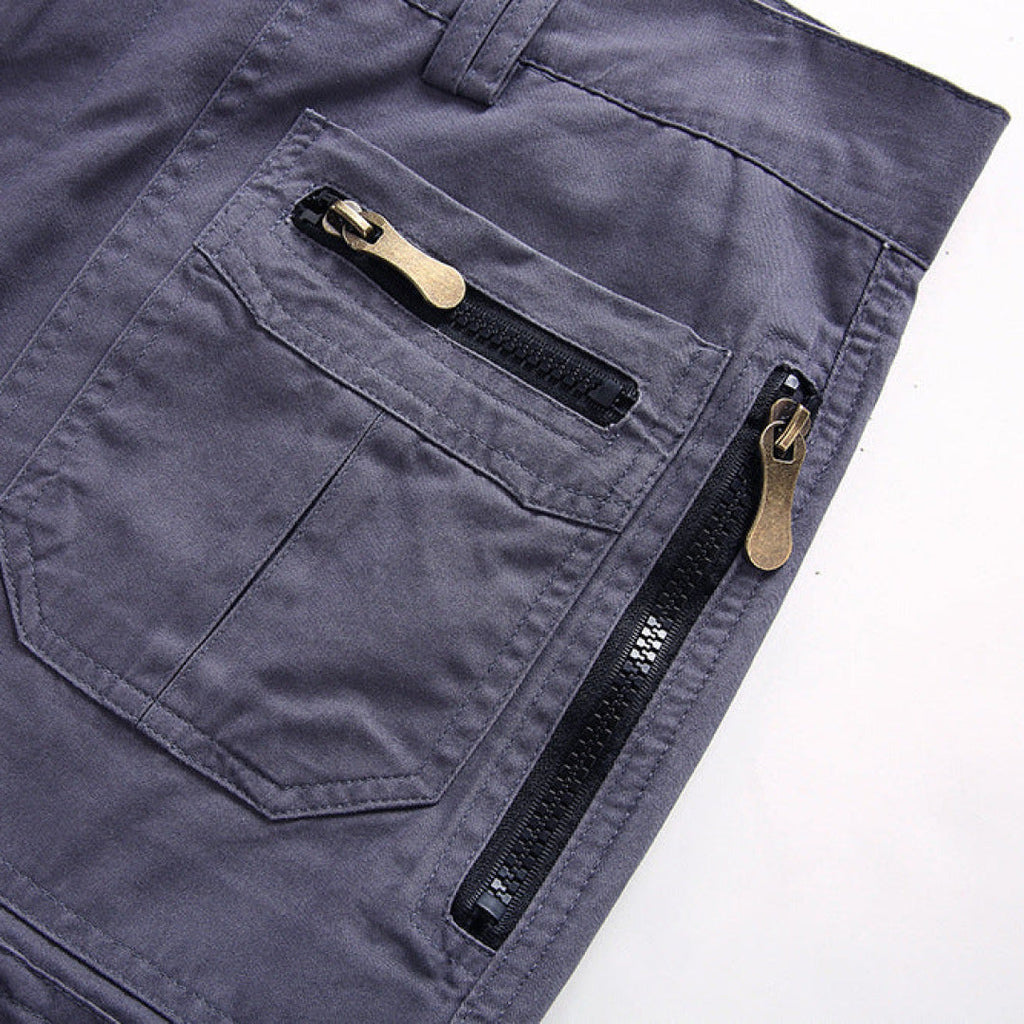 Men's Cargo Shorts – Multi-Pocket Casual Design