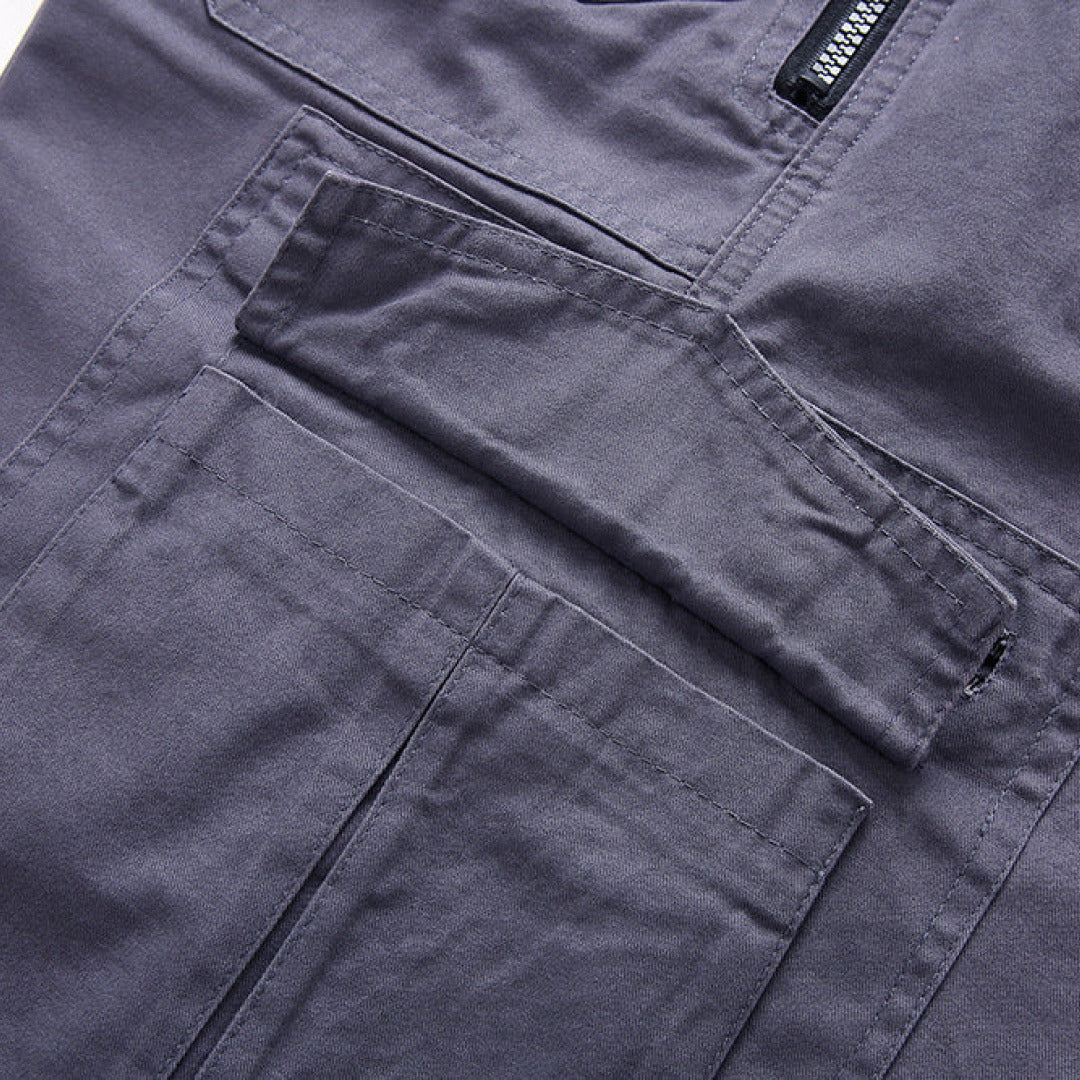 Men's Cargo Shorts – Multi-Pocket Casual Design