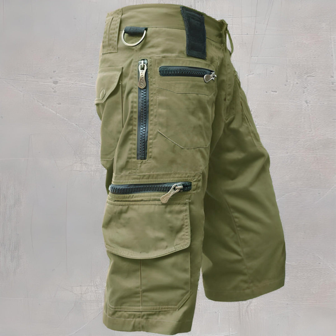 Men's Cargo Shorts – Multi-Pocket Casual Design