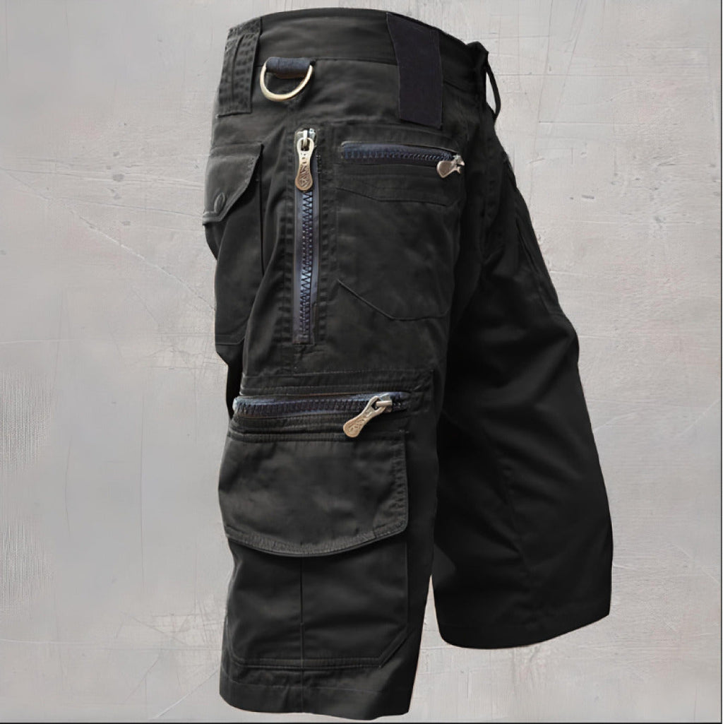 Men's Cargo Shorts – Multi-Pocket Casual Design