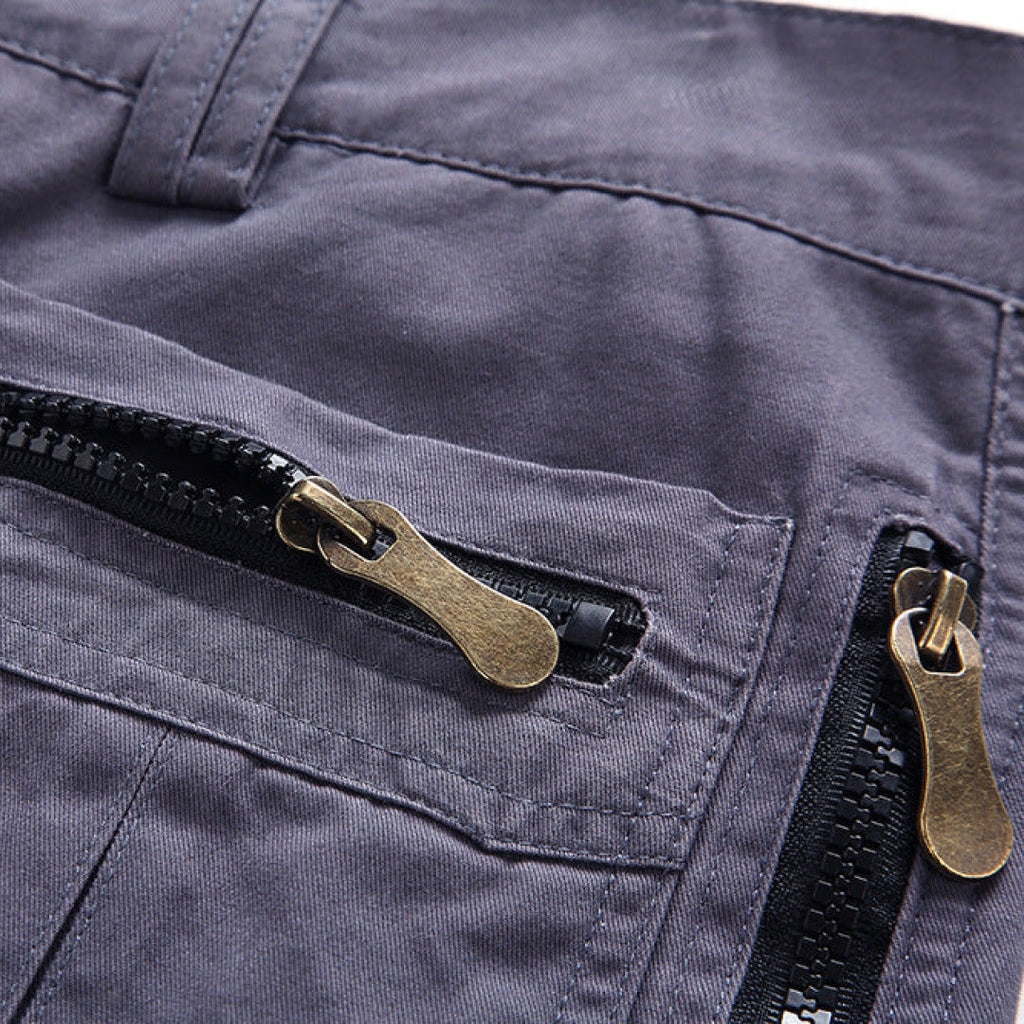 Men's Cargo Shorts – Multi-Pocket Casual Design