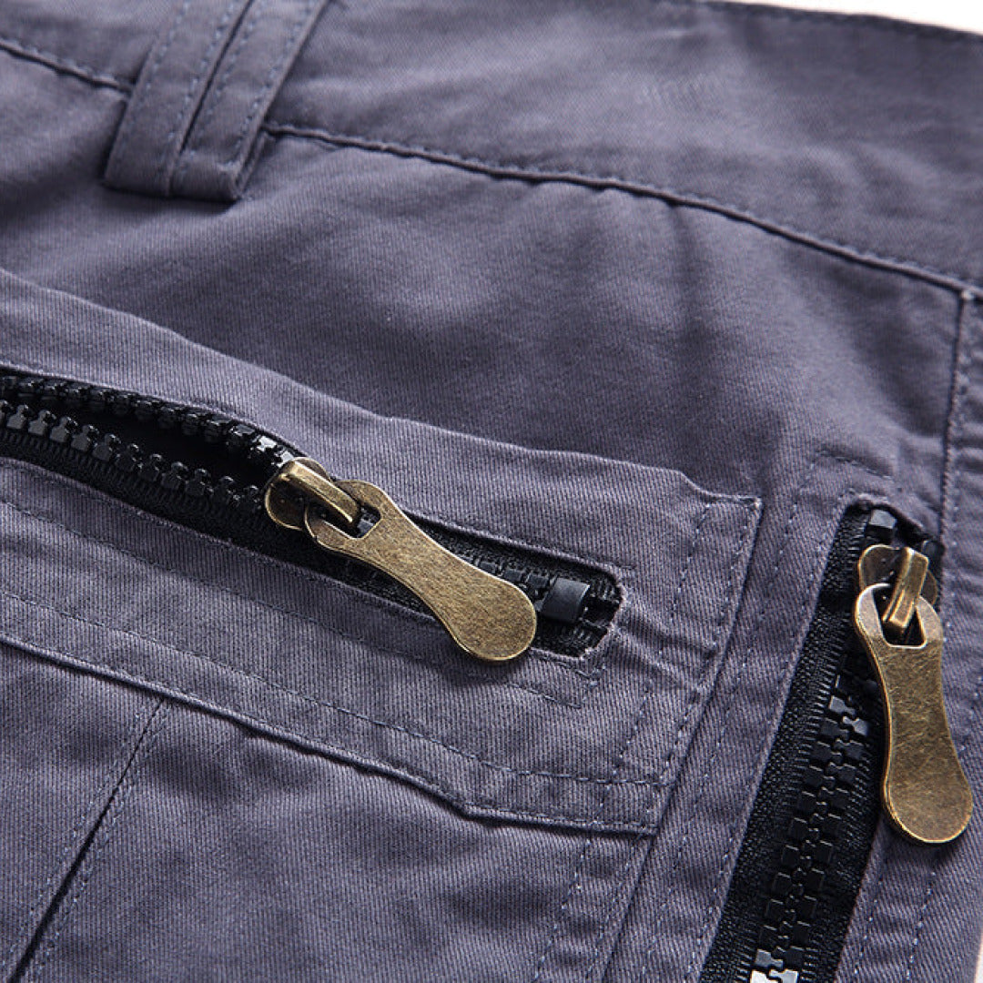 Men's Cargo Shorts – Multi-Pocket Casual Design