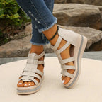 Women’s Orthopedic Wedge Sandals – Cushioned Supportive Comfort