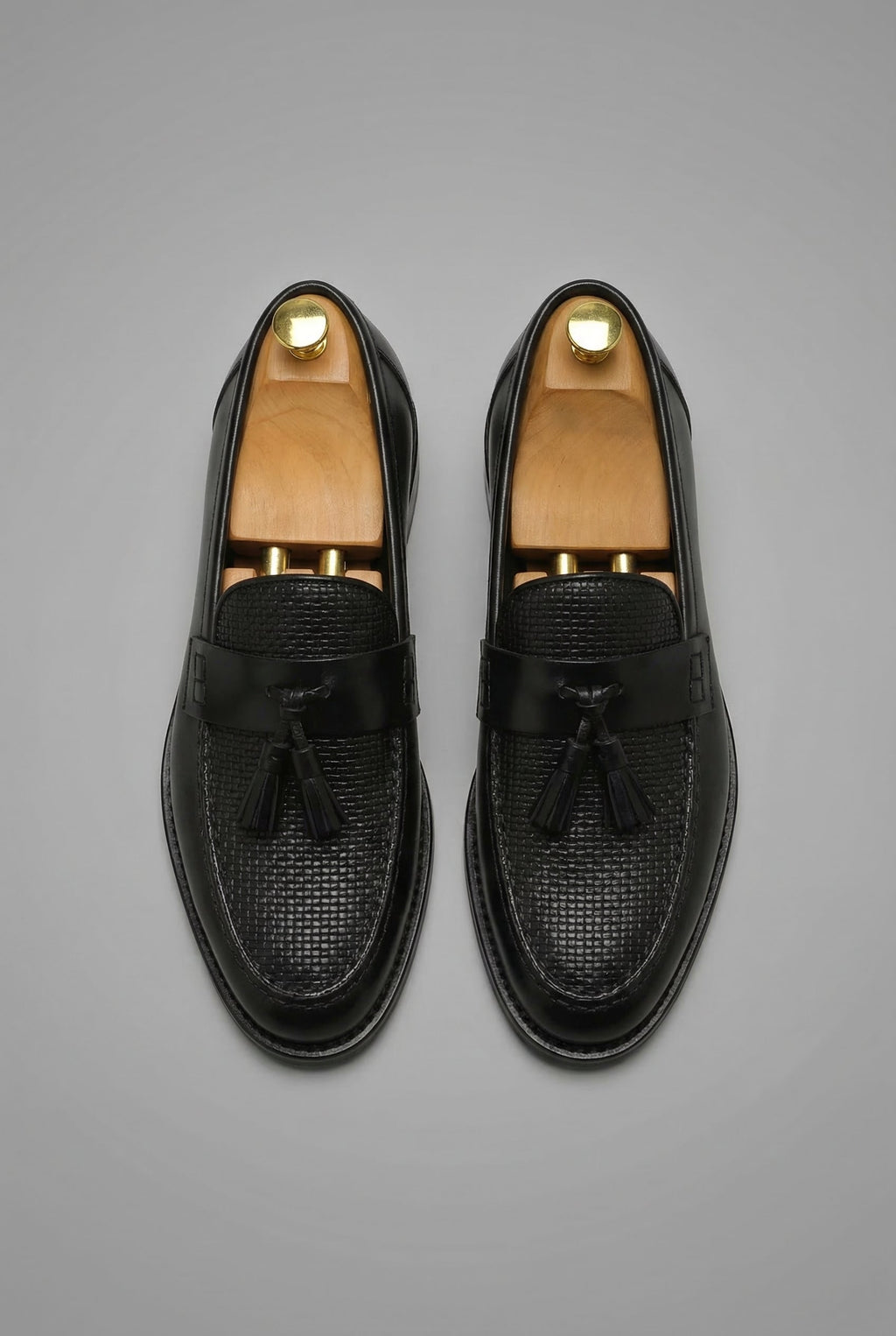 Men’s Classic Slip On Leather Loafers with Tassel