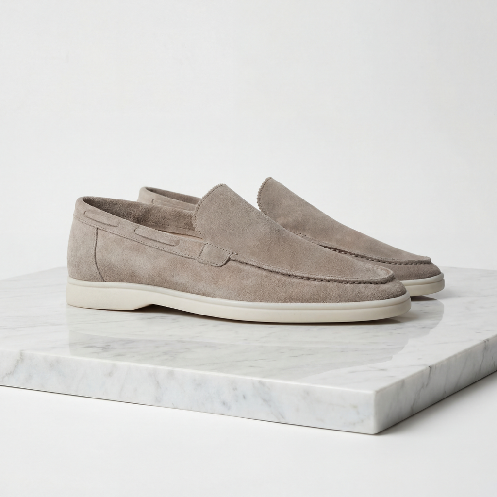 Men's Suede Loafers, Slip-On Moccasin Loafers – Casual & Formal