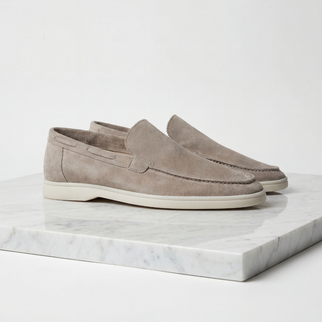 Men's Suede Loafers, Slip-On Moccasin Loafers – Casual & Formal