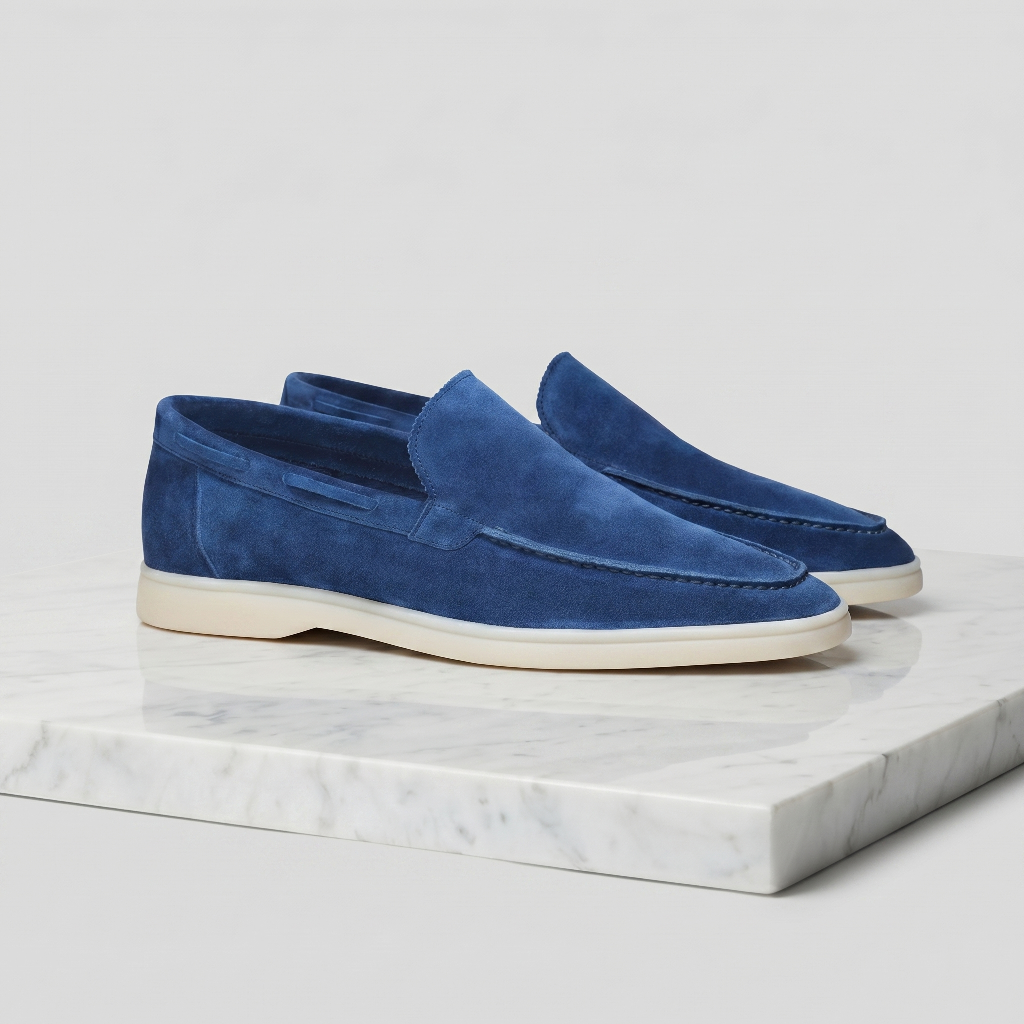 Men's Suede Loafers, Slip-On Moccasin Loafers – Casual & Formal