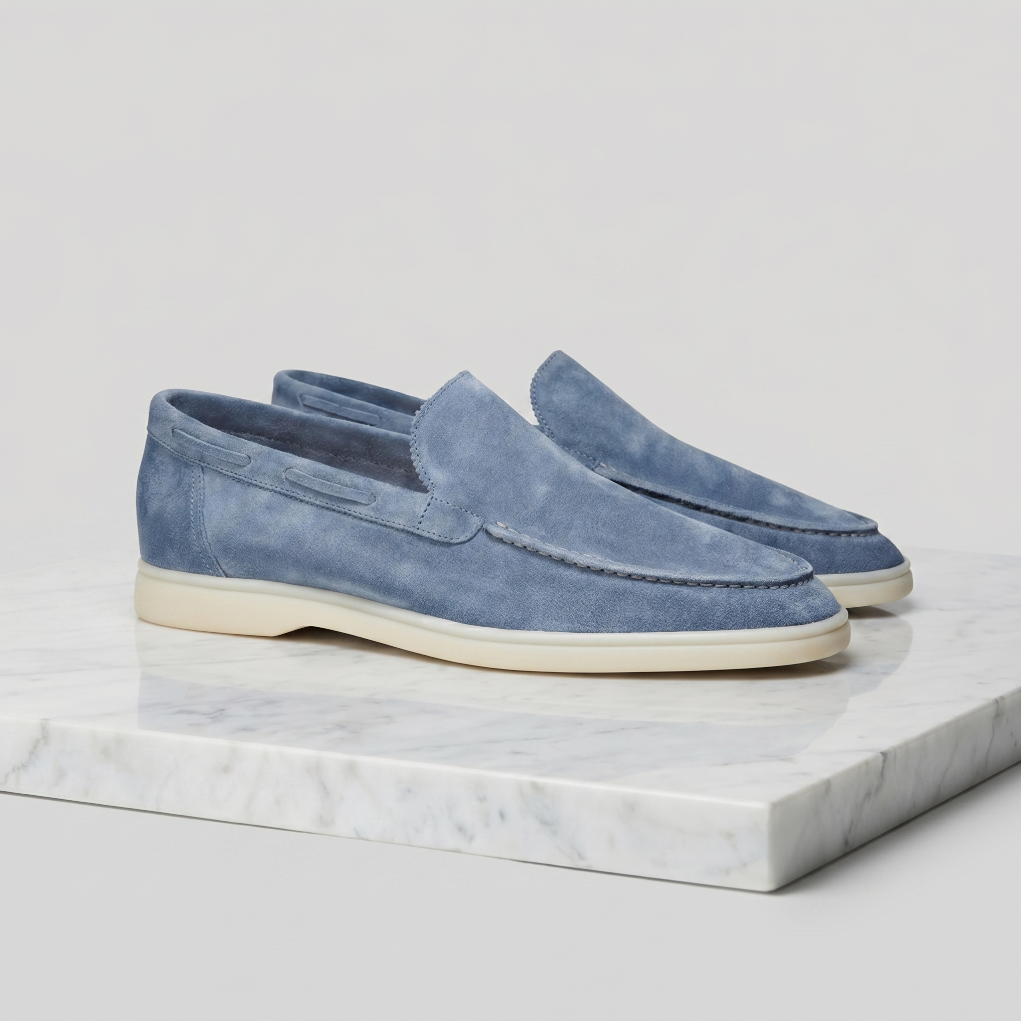 Men's Suede Loafers, Slip-On Moccasin Loafers – Casual & Formal