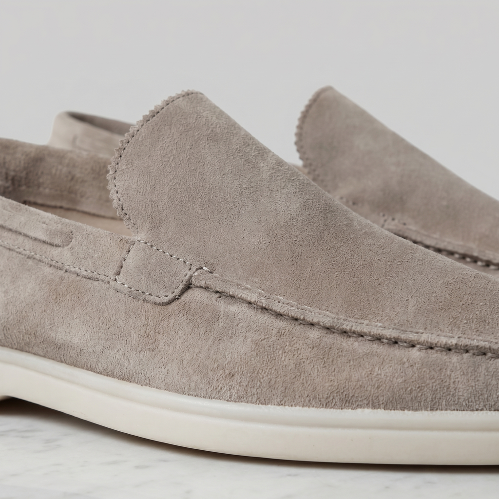 Men's Suede Loafers, Slip-On Moccasin Loafers – Casual & Formal