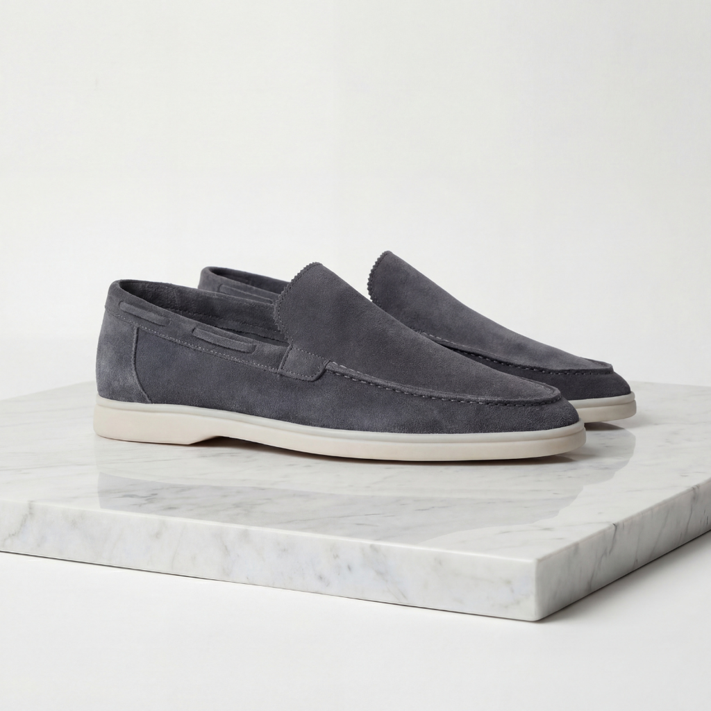 Men's Suede Loafers, Slip-On Moccasin Loafers – Casual & Formal
