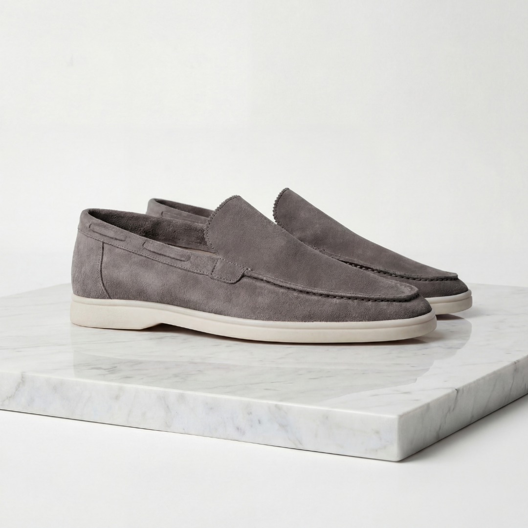 Men's Suede Loafers, Slip-On Moccasin Loafers – Casual & Formal