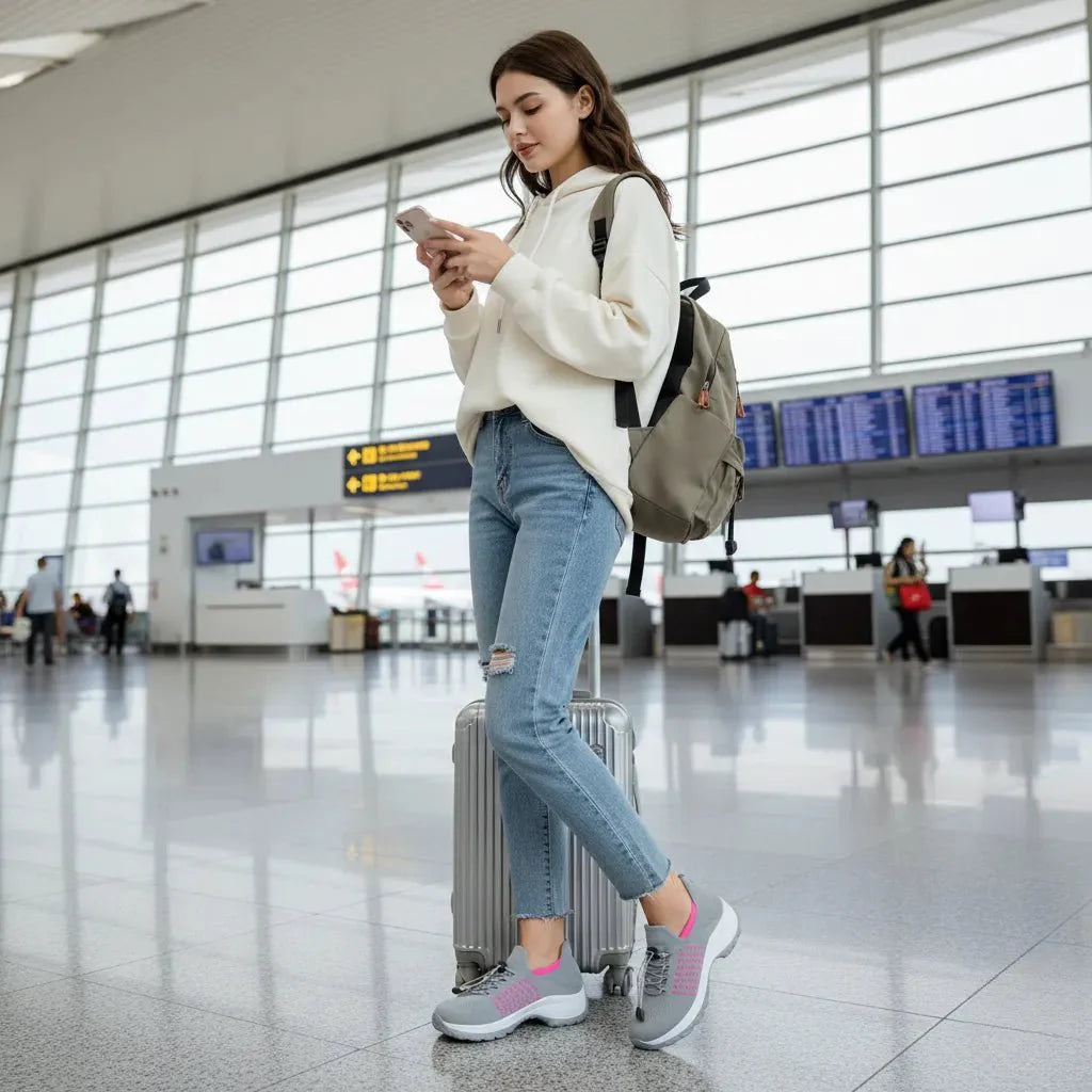 Women’s Orthopedic Trainers – Lightweight Walking Shoes