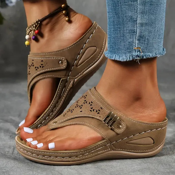 Isla | Stylish Comfortable Wedge Sandals for Women