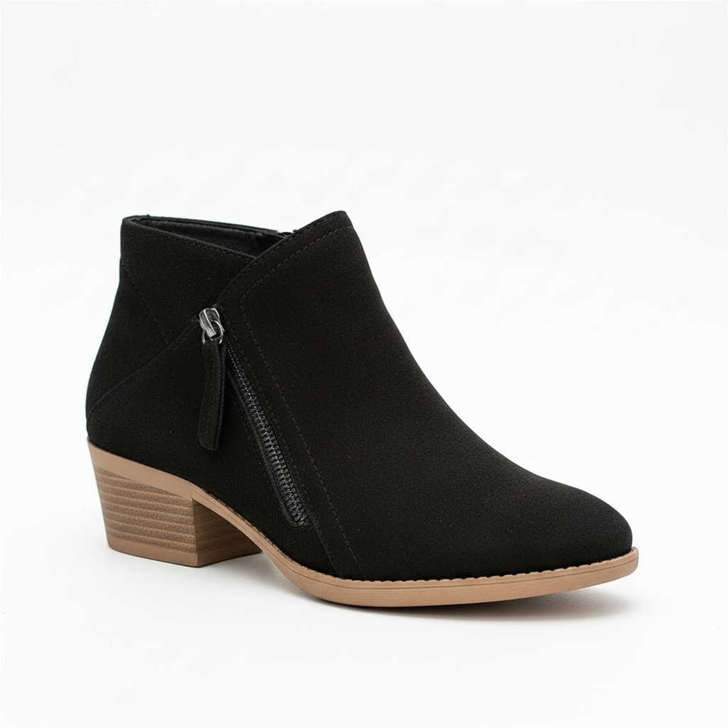 Women's Ankle Length Boots with side Zipper Cara Ldn