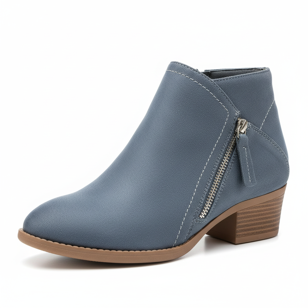 Women's Ankle Length Boots with side Zipper Cara Ldn