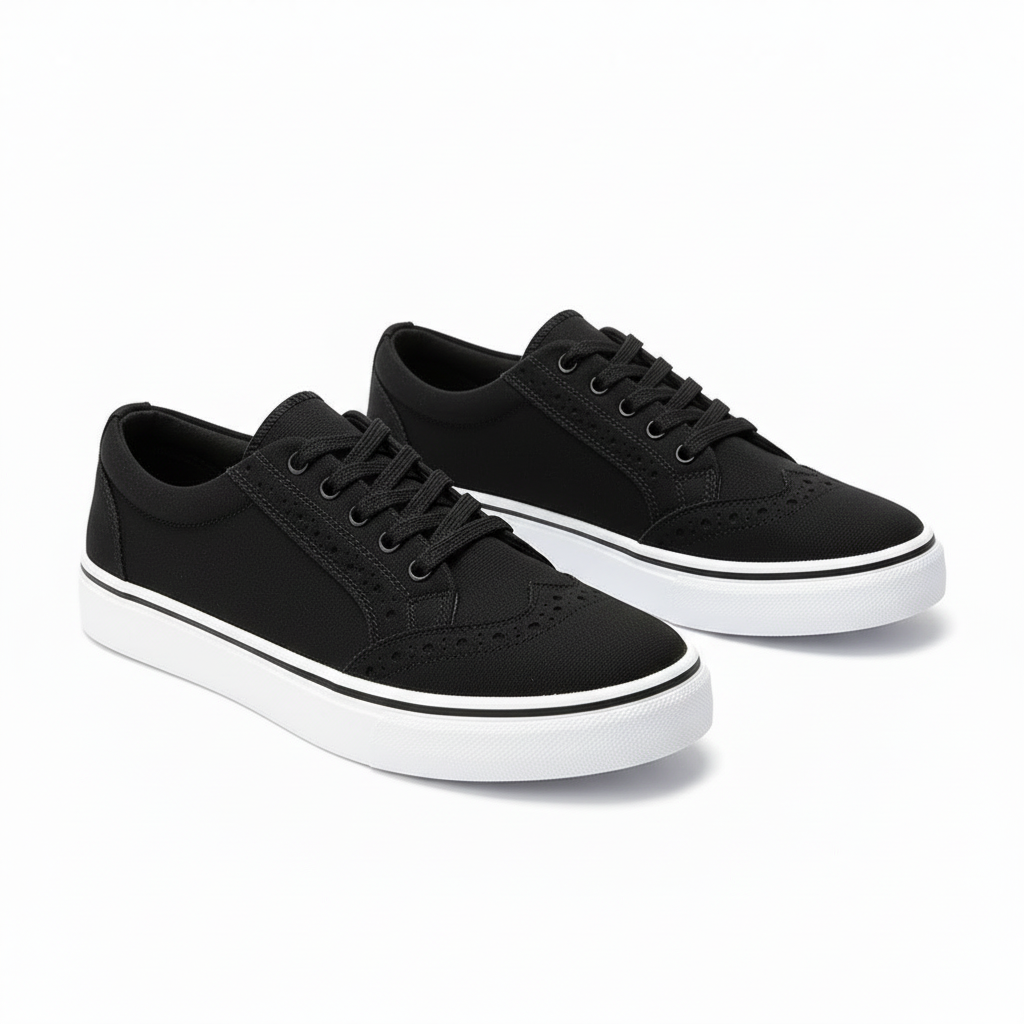 Women's Lace-Up trainers with white soles Cara Ldn