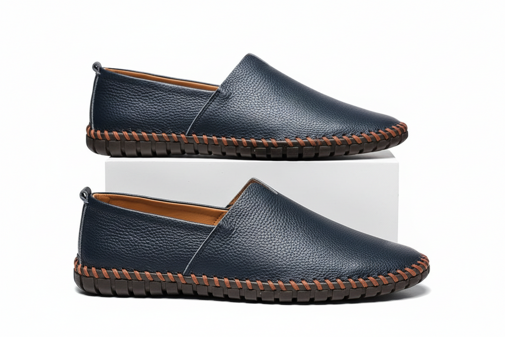James | Comfortable Faux Leather Loafers for Men