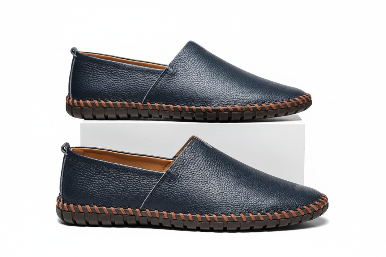 James | Comfortable Faux Leather Loafers for Men