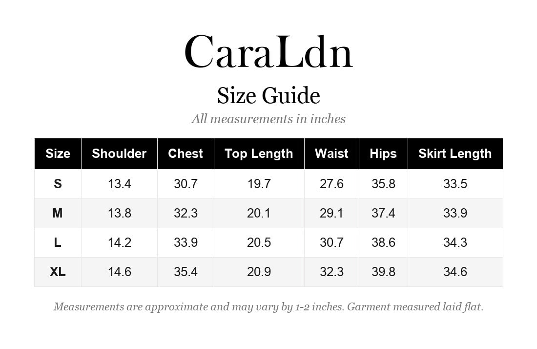 Sizing guide