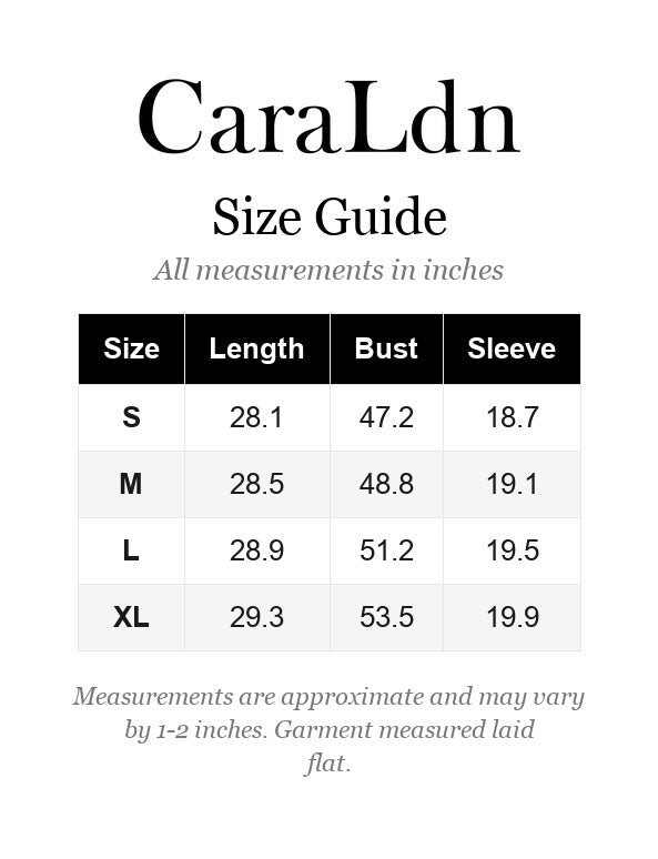Sizing guide