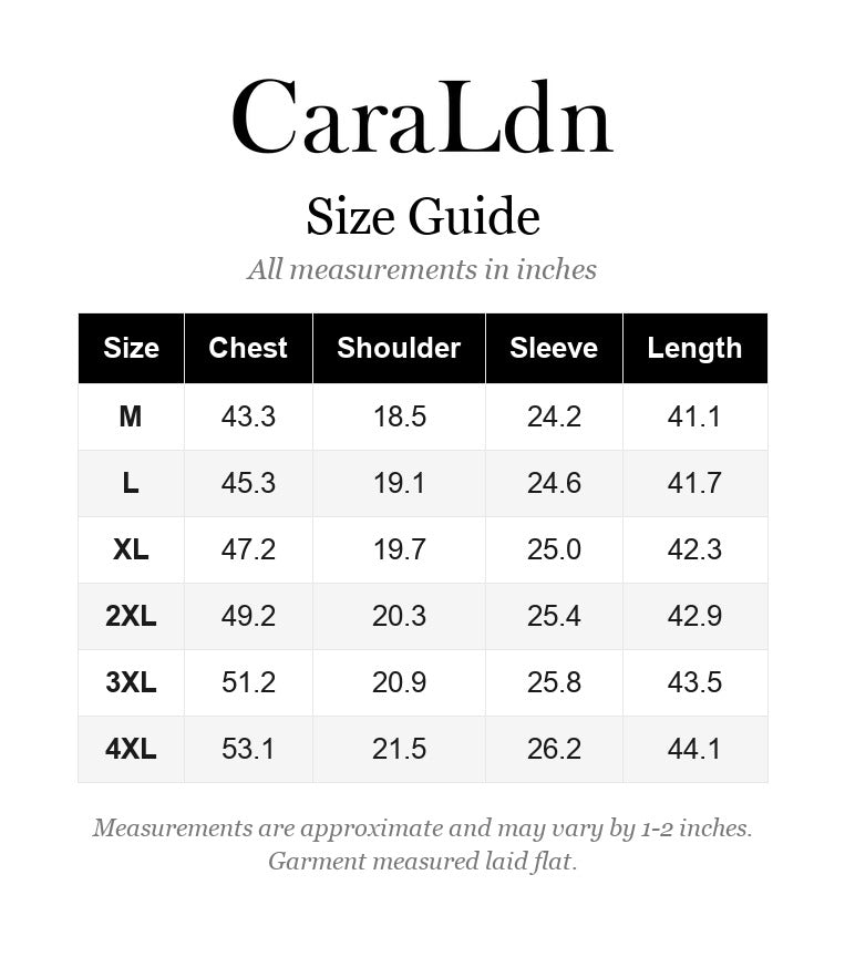 Sizing guide