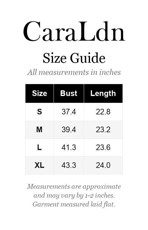 Sizing guide