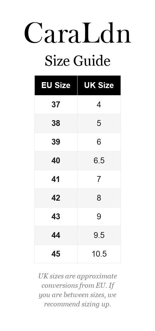 Sizing guide
