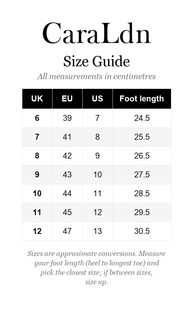 Sizing guide