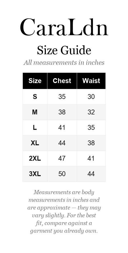 Sizing guide