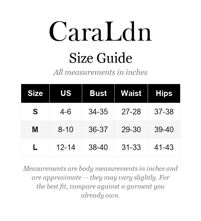 Sizing guide