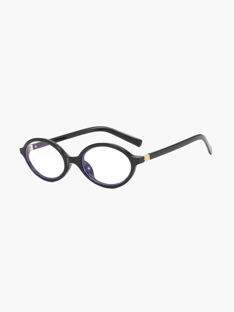 Unisex Oval Sunglasses - Retro Style Polarized UV Protection Lens