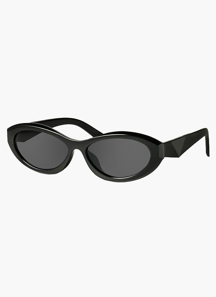 Unisex Oval Sunglasses - Cat Eye Vintage Polarized Lens