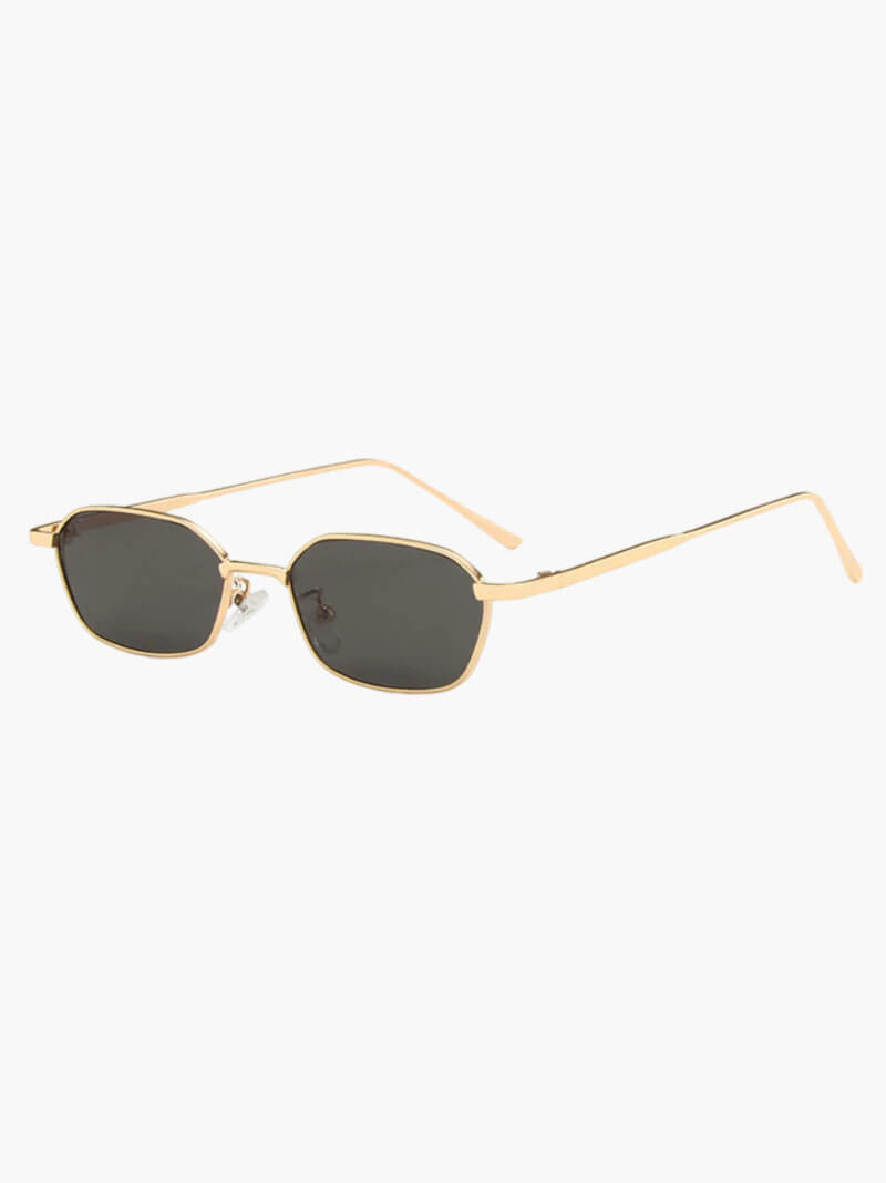 Unisex Stylish Rectangle Sunglasses - UV Protection Polarized Glasses