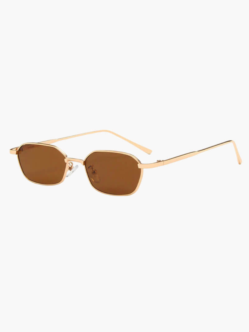 Unisex Stylish Rectangle Sunglasses - UV Protection Polarized Glasses