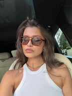 Unisex Retro Sunglasses - Polarized Stylish Rectangle Sun Shades