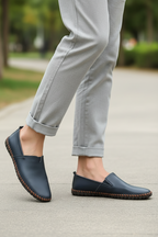 James | Comfortable Faux Leather Loafers for Men