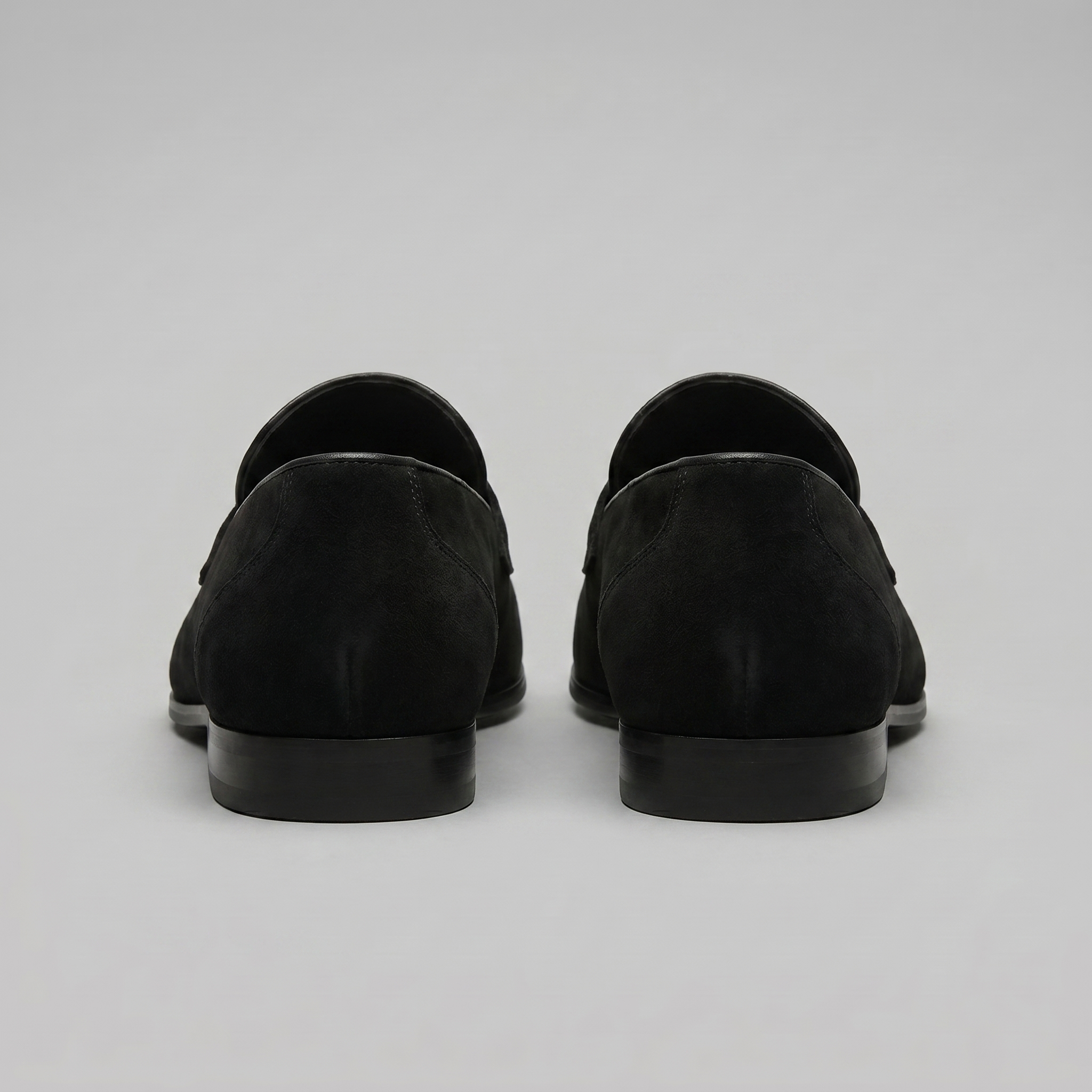 Men's Suede Penny Loafers, Smart Casual Loafers – Leather Sole