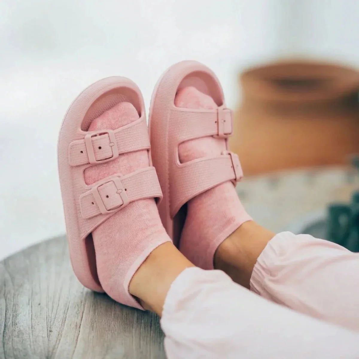 Women’s Orthopedic Sandals – Adjustable Buckle Straps