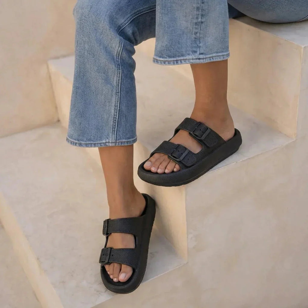 Women’s Orthopedic Sandals – Adjustable Buckle Straps