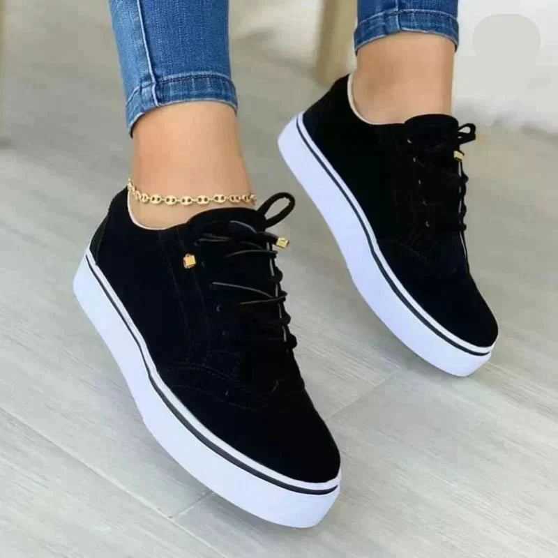 Women’s Orthopedic Everyday Casual Sneakers – Soft Cushioned Walking Shoes