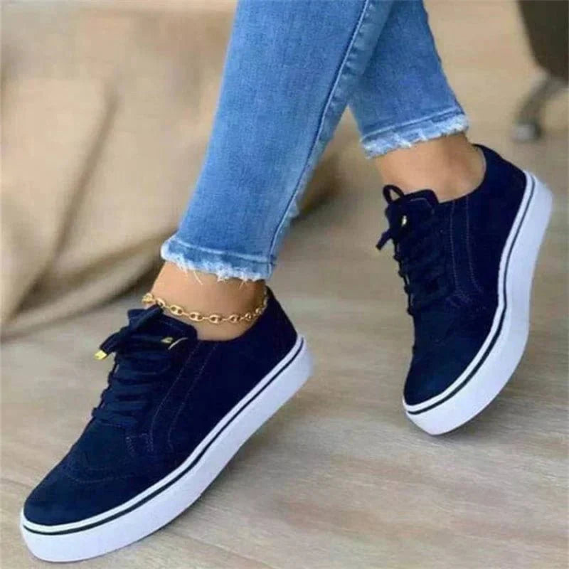 Women’s Orthopedic Everyday Casual Sneakers – Soft Cushioned Walking Shoes