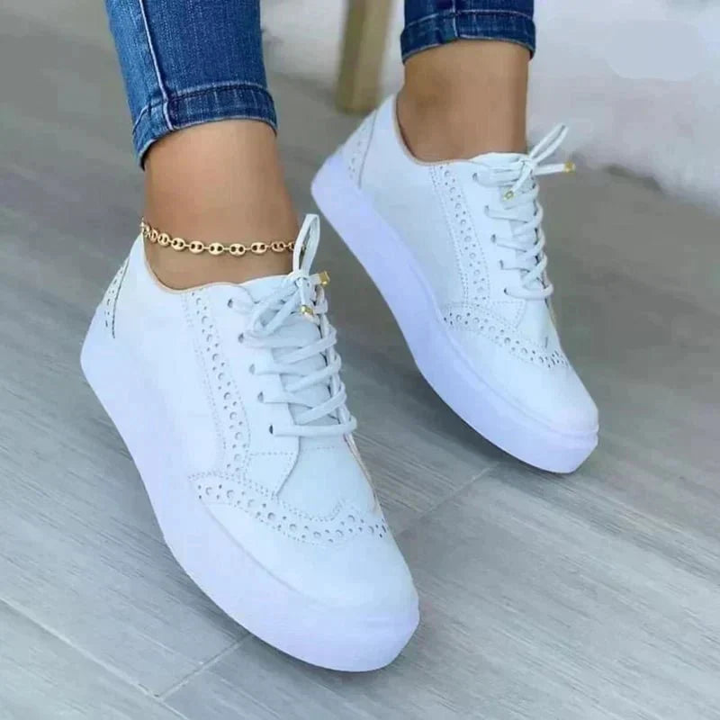 Women’s Orthopedic Everyday Casual Sneakers – Soft Cushioned Walking Shoes