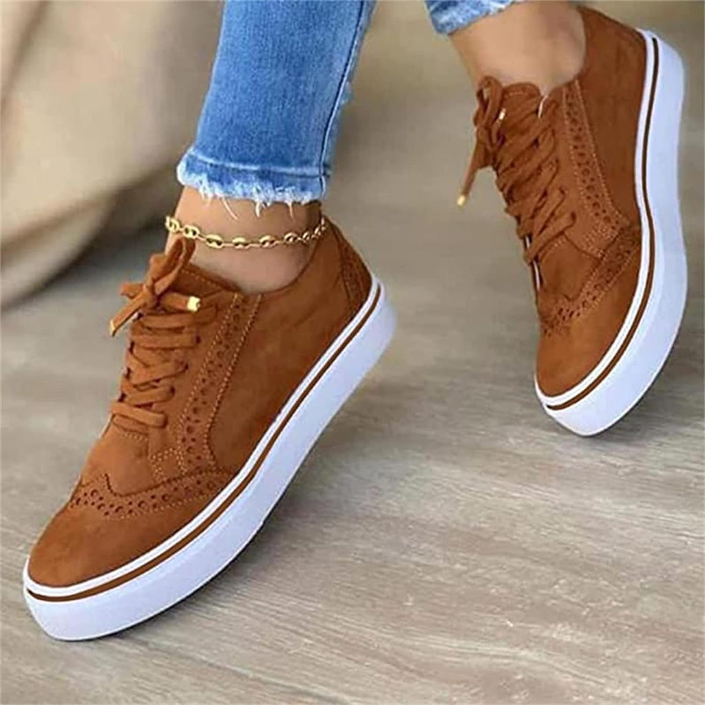 Women’s Orthopedic Everyday Casual Sneakers – Soft Cushioned Walking Shoes